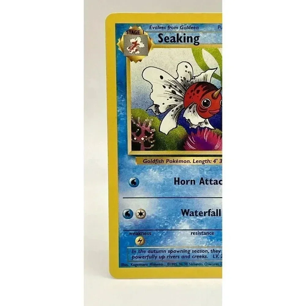 Seaking Jungle 46/64 Pokémon Non Holo Regular Unlimited Uncommon Vintage 1999 LP